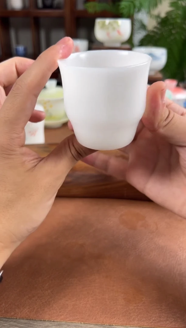 杯子优质瓷土璞玉茶具单品上新