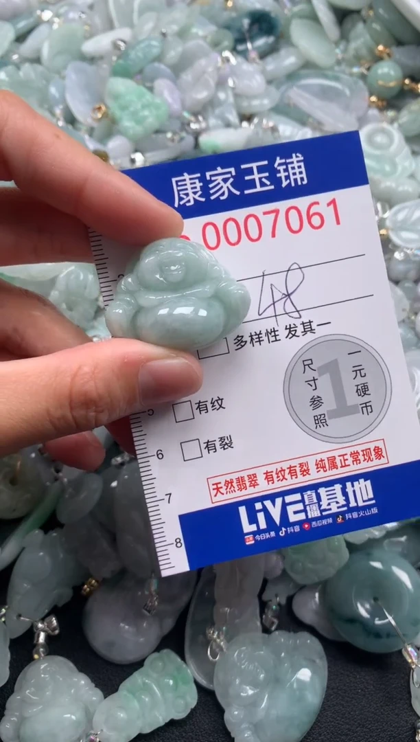 颈饰未镶嵌翡翠7061
