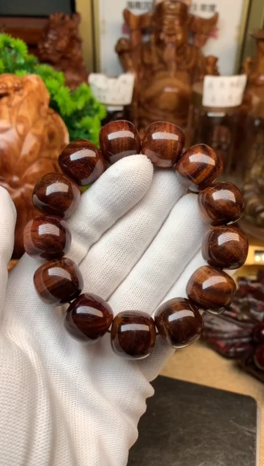 黄花梨/降香黄檀手串/手链百*达海黄手串