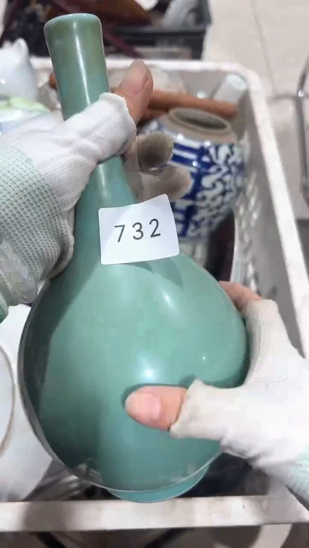 陶瓷大*车工艺品0927732