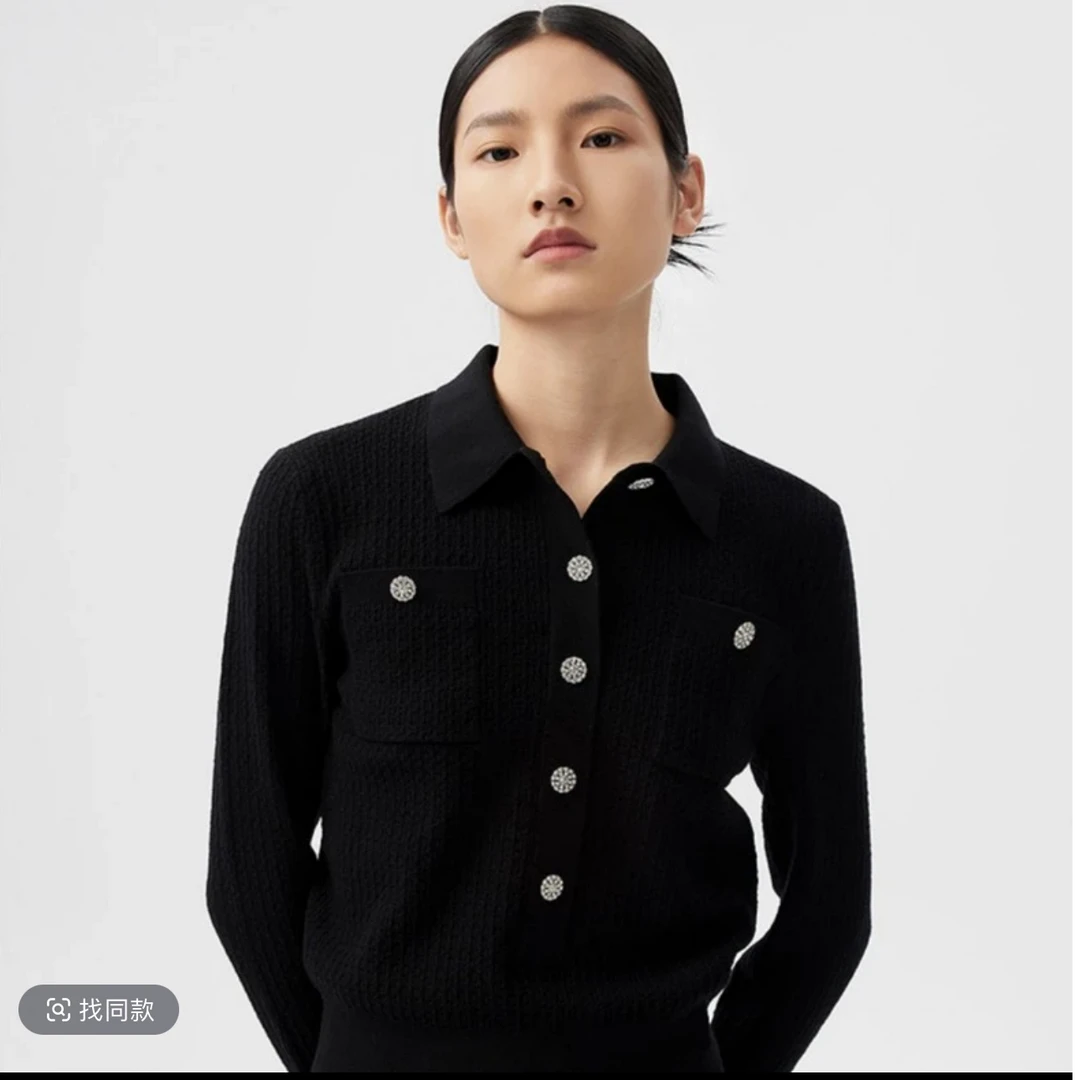 春季气质羊毛针织衫