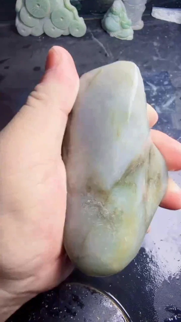 未镶嵌挂件翡翠天然翡翠066