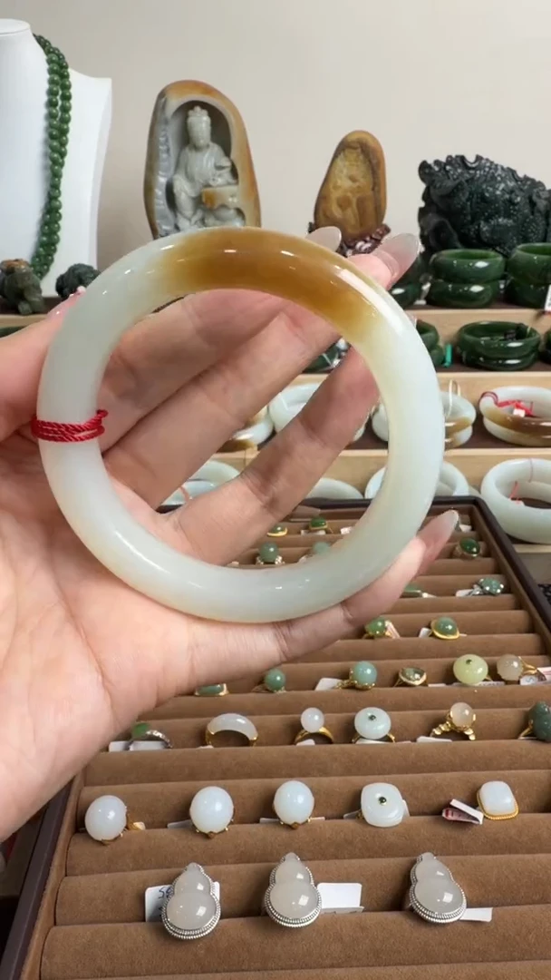 颈饰未镶嵌和田玉手镯59