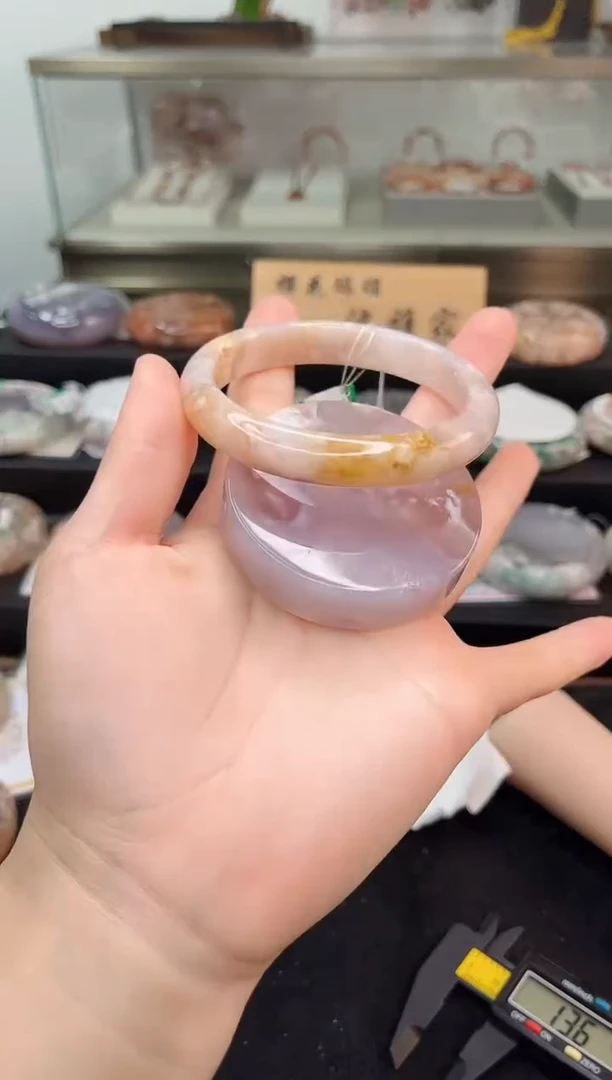 未镶嵌手镯石英质玉61圈口（赠品镯心）1749404