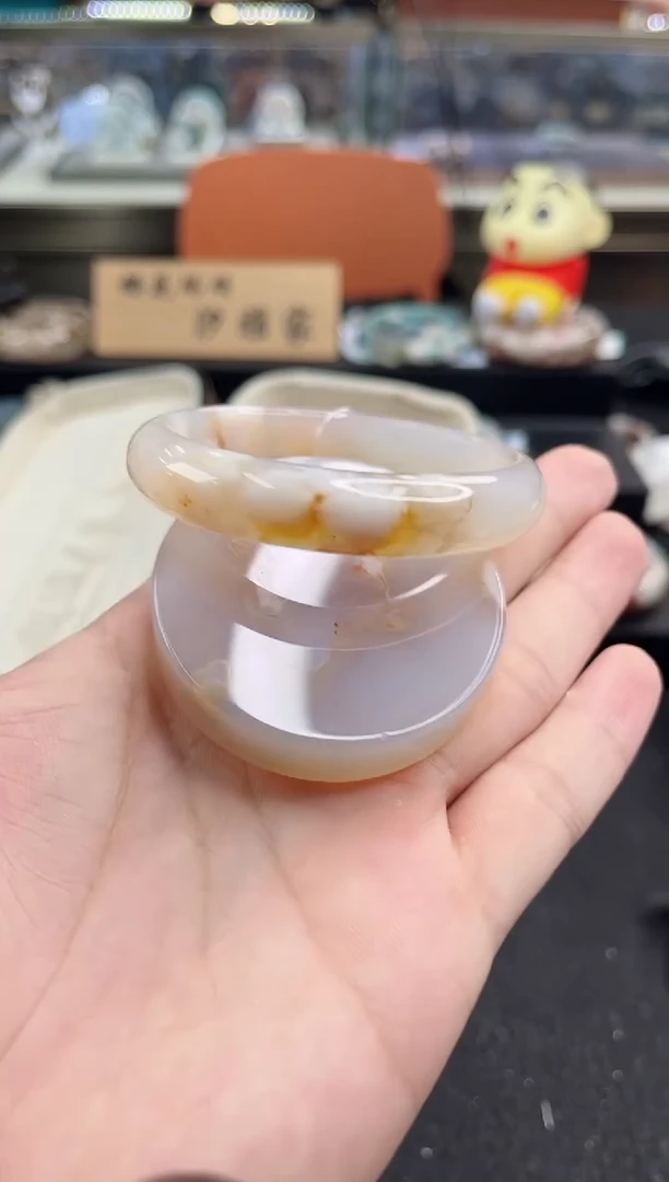 未镶嵌手镯石英质玉56圈口 （赠品镯心）3446163
