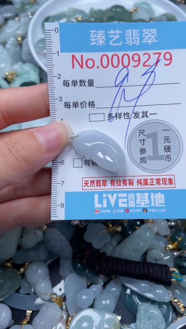 颈饰未镶嵌翡翠9279