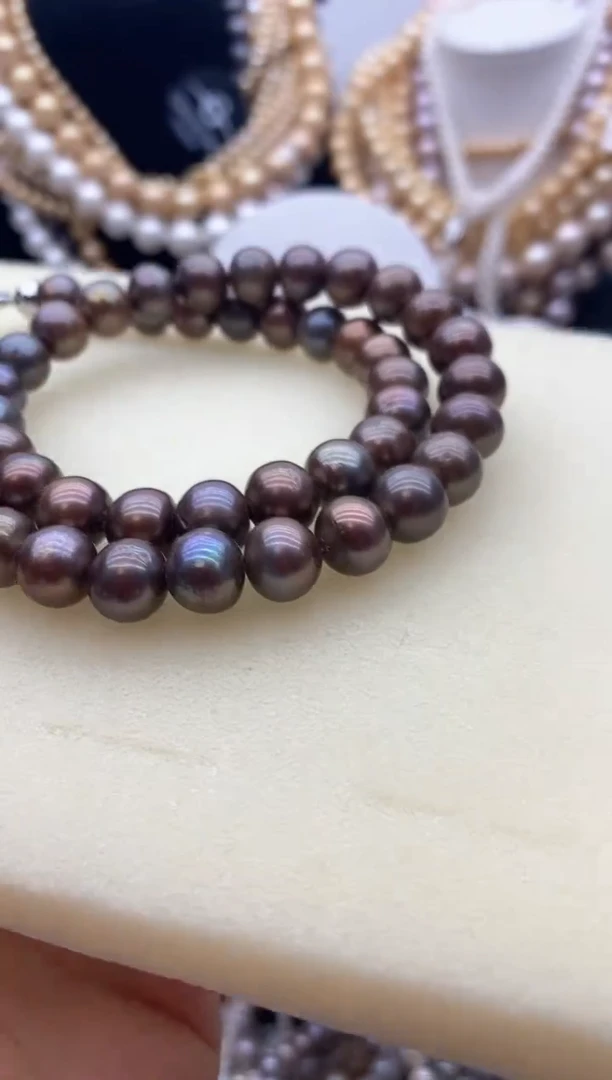 淡水珍珠钛钢颈饰59