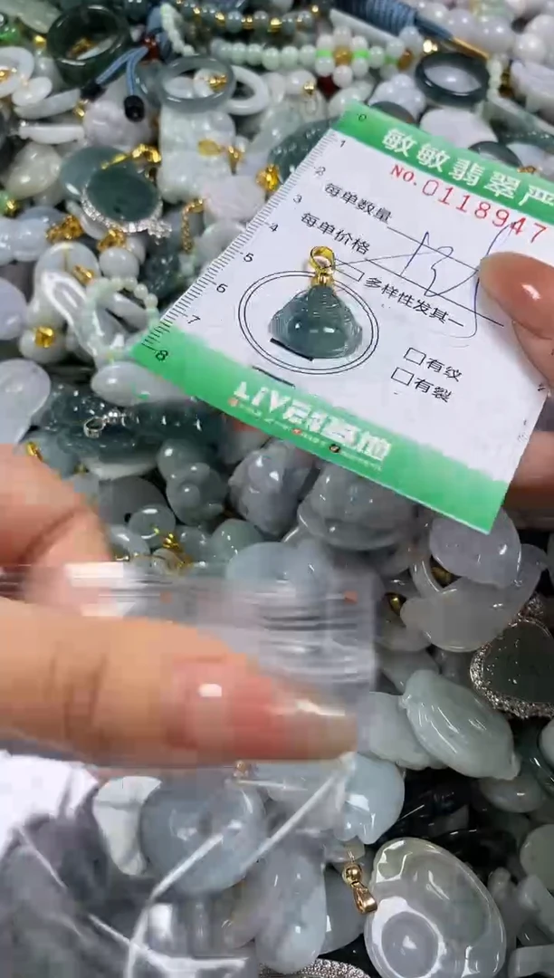 【闪购商品】翡翠颈饰未镶嵌闪购0118947多样性发其一