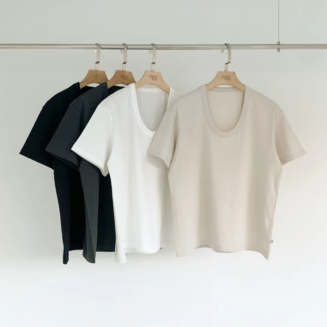 喜喜家U领 半袖鸡蛋egg链接