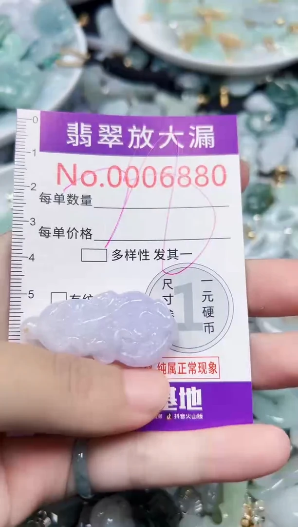 颈饰未镶嵌翡翠6880