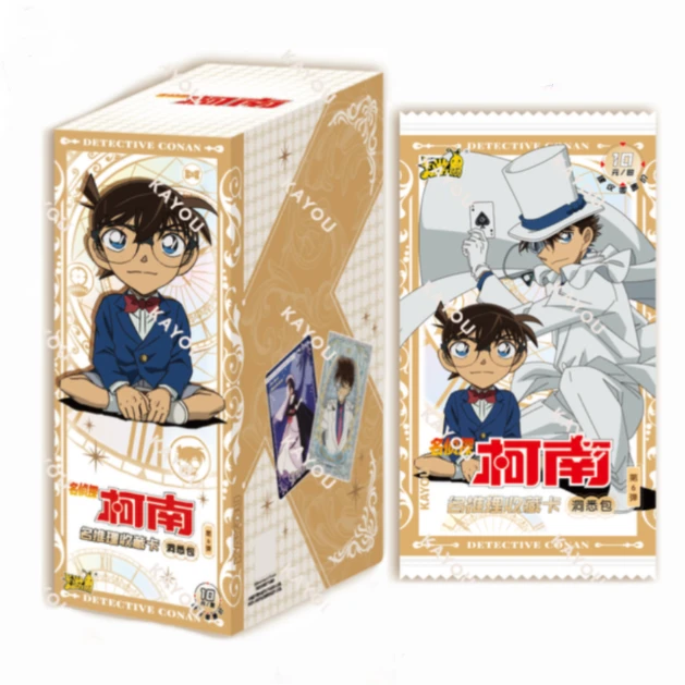 欧【平/D】名侦探柯南-名侦探推理收藏卡-洞悉包第6弹