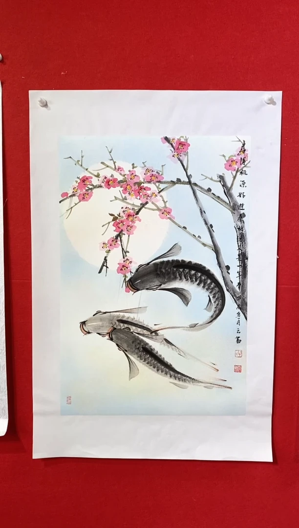国画国画NYQ杰牛云勤老师作品