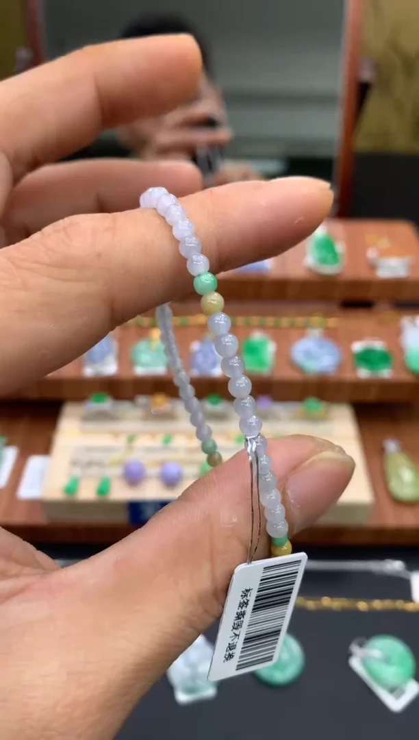 未镶嵌手串翡翠手串