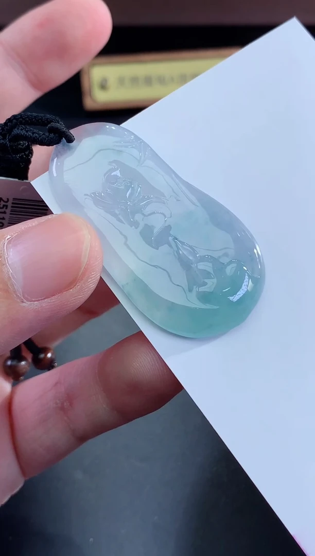 颈饰未镶嵌翡翠天然缅甸A货翡翠