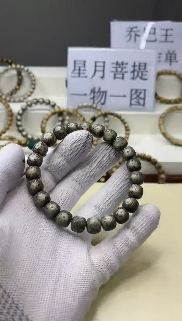 手串星月菩提一物一图-W54-105