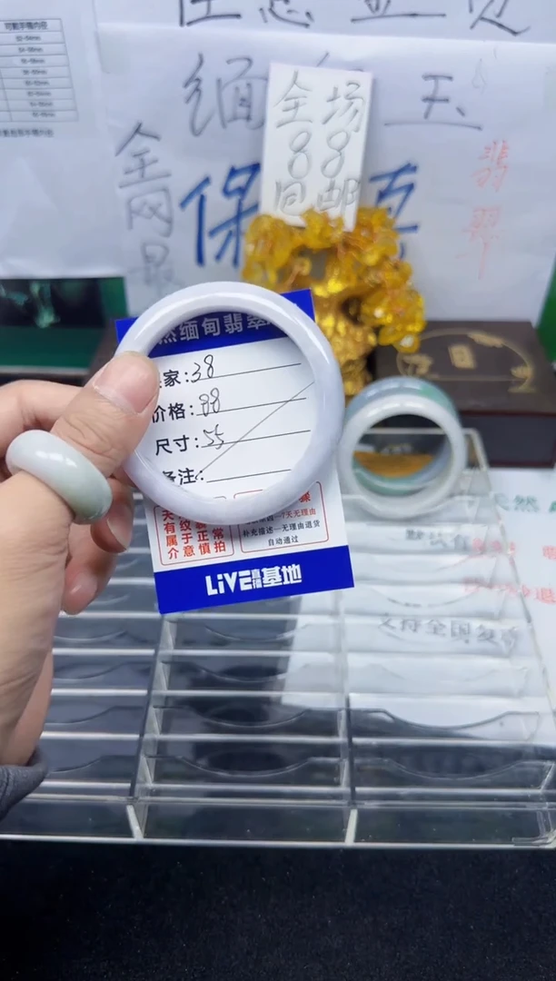 未镶嵌手镯翡翠38