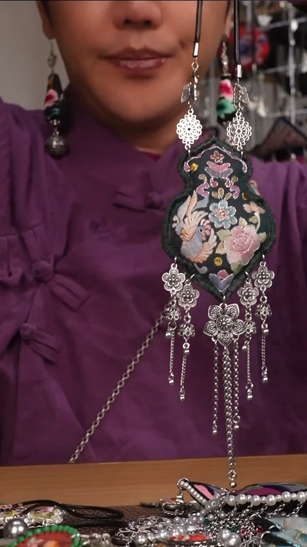 刺绣015 高吉文创  直播老绣