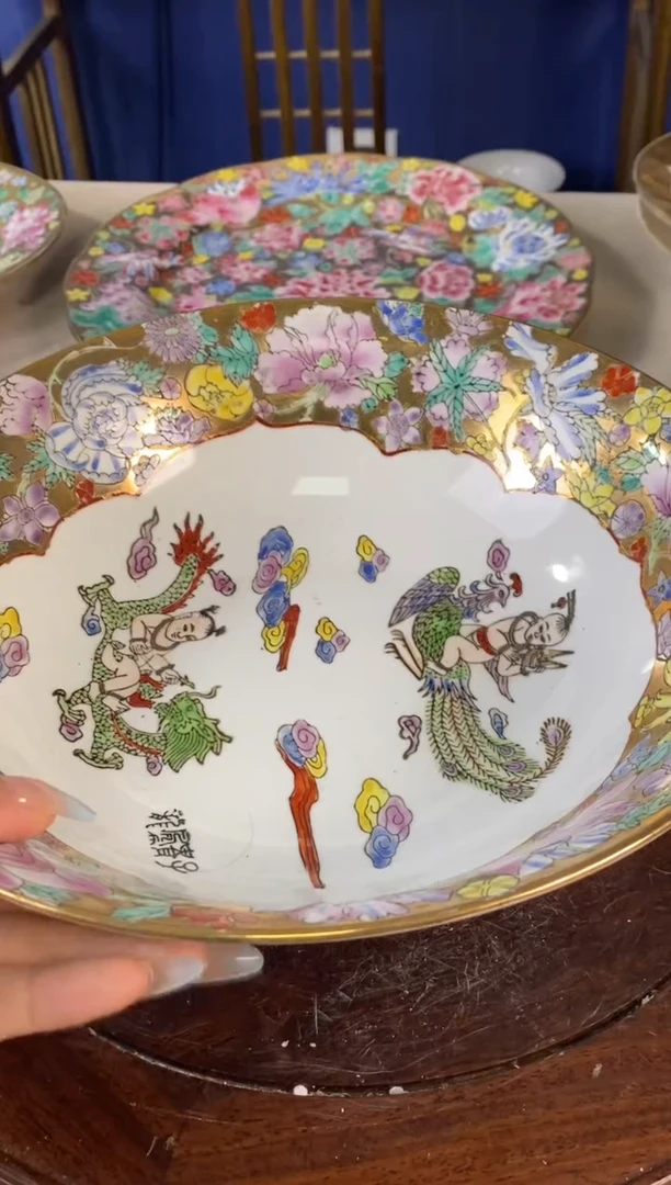 摆件景德镇窑老厂瓷摆件