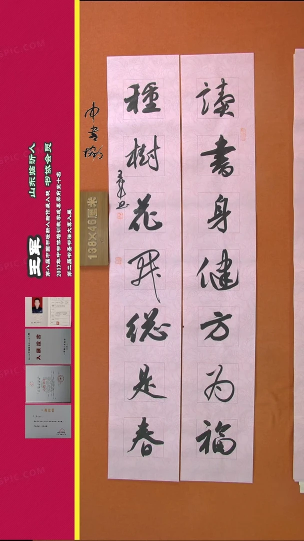 【闪购商品】书法134王军书法作品