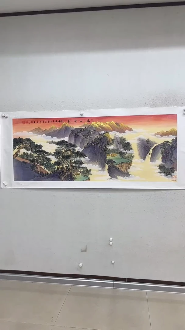油画国画 宣纸 约70-180厘米-9