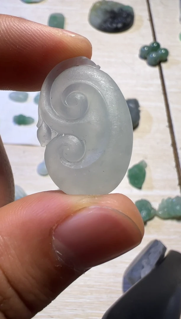 【闪购商品】定制翡翠未镶嵌如意