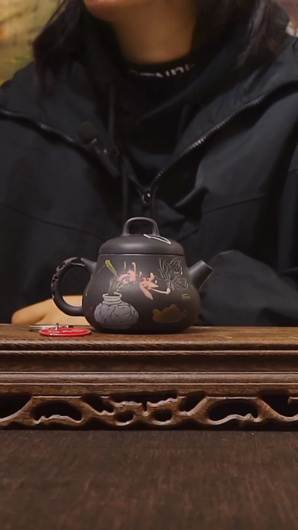 云南建水紫陶微瑕  049  100cc