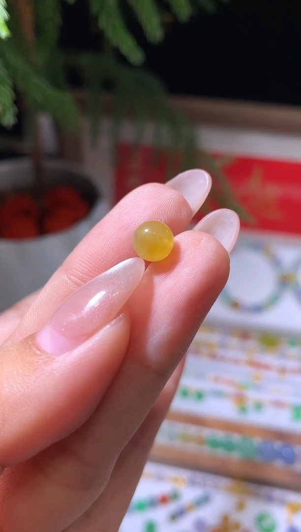 未镶嵌定制翡翠6.8卡珠子