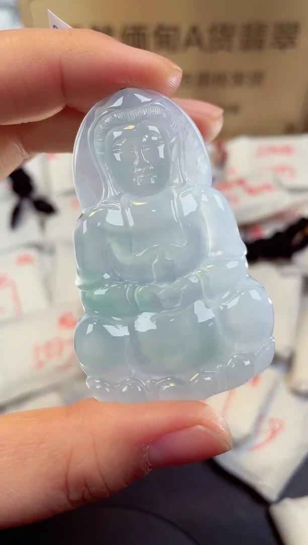 【闪购商品】翡翠颈饰未镶嵌天然缅甸翡翠A货