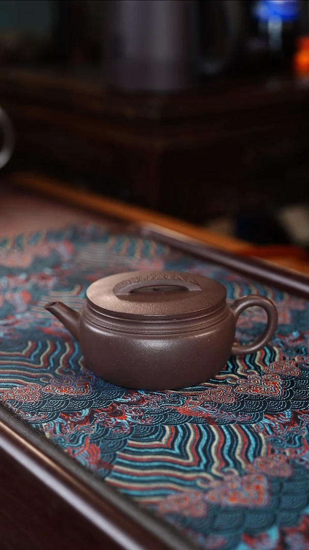 【闪购商品】茶壶紫砂景云一式 大水潭紫泥