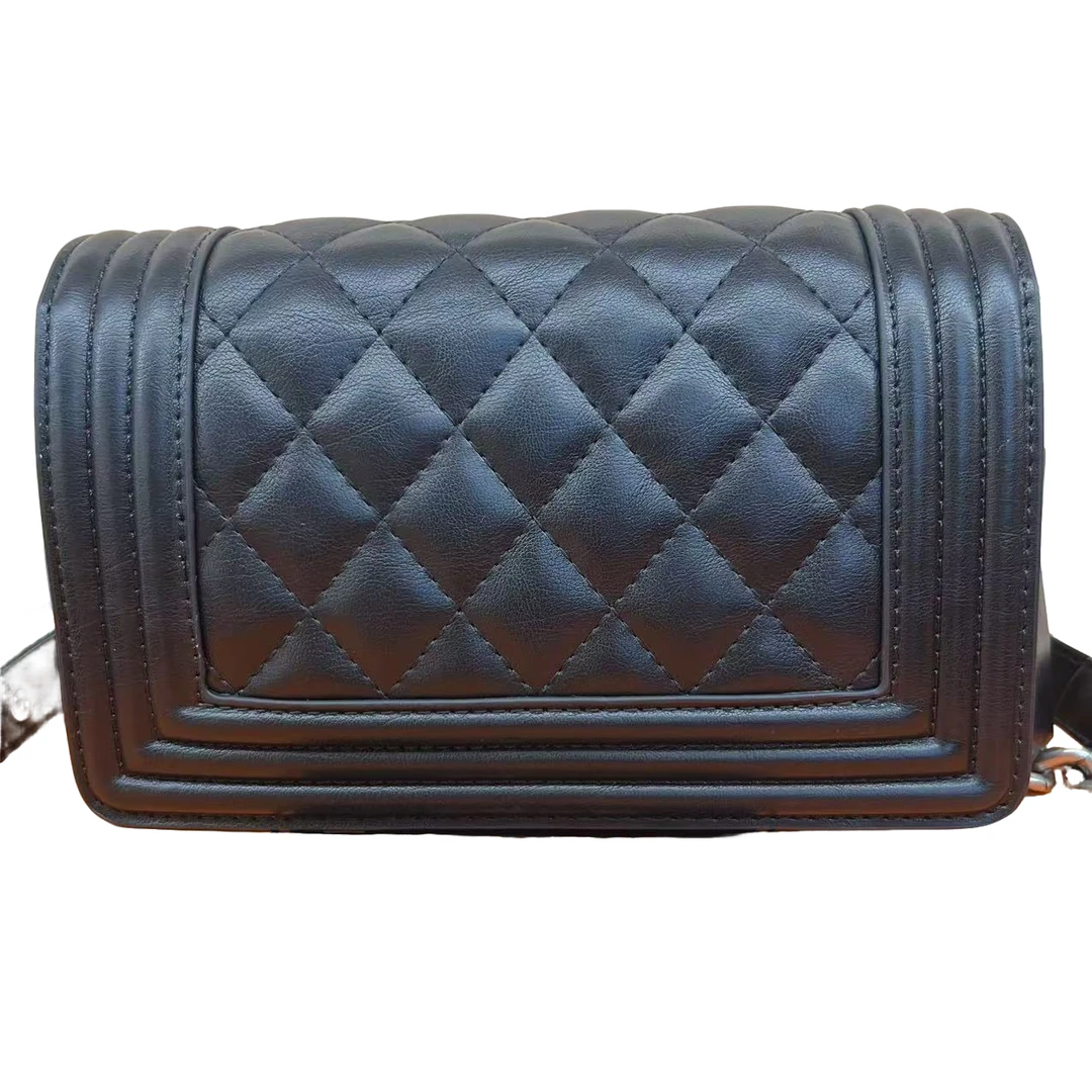 OUSHE欧奢T2—黑色高级手工女包