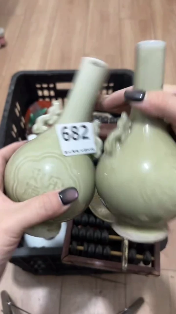 陶瓷帆**子工艺品00000682