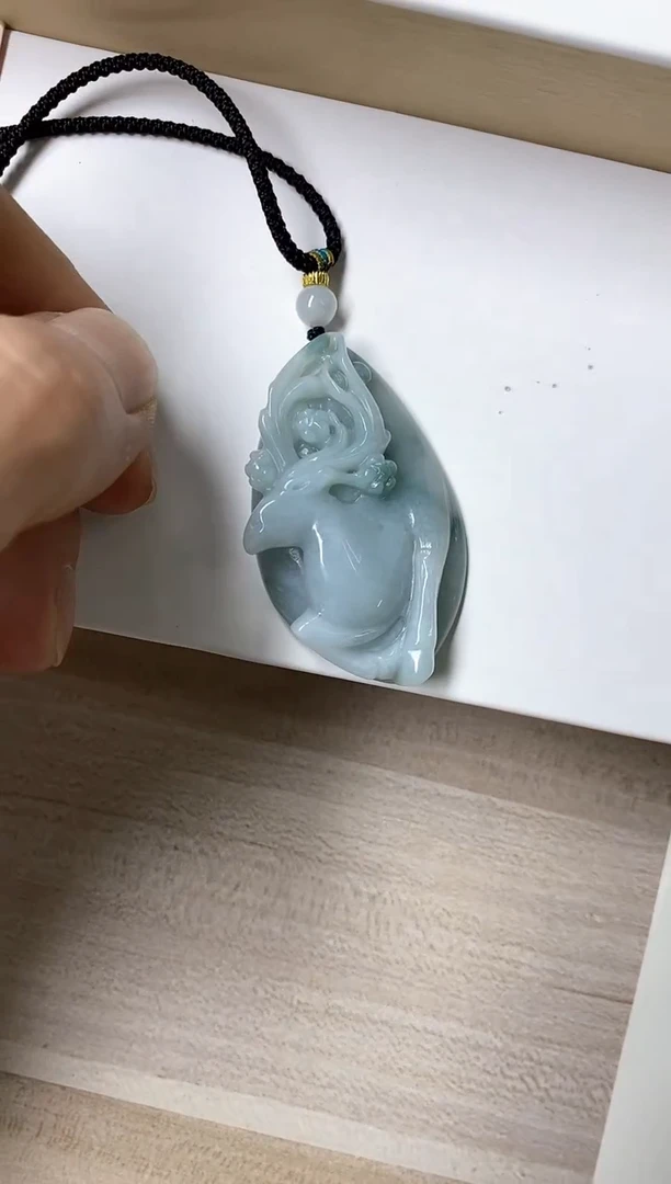 颈饰未镶嵌翡翠晶*41天然缅甸翡翠A货分两单