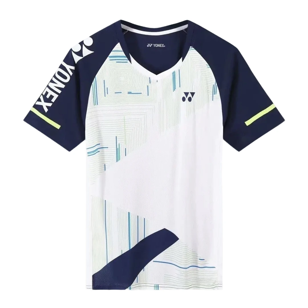 yy尤尼速干羽毛球服比赛训练大赛服男女士运动夏季学生透气短袖