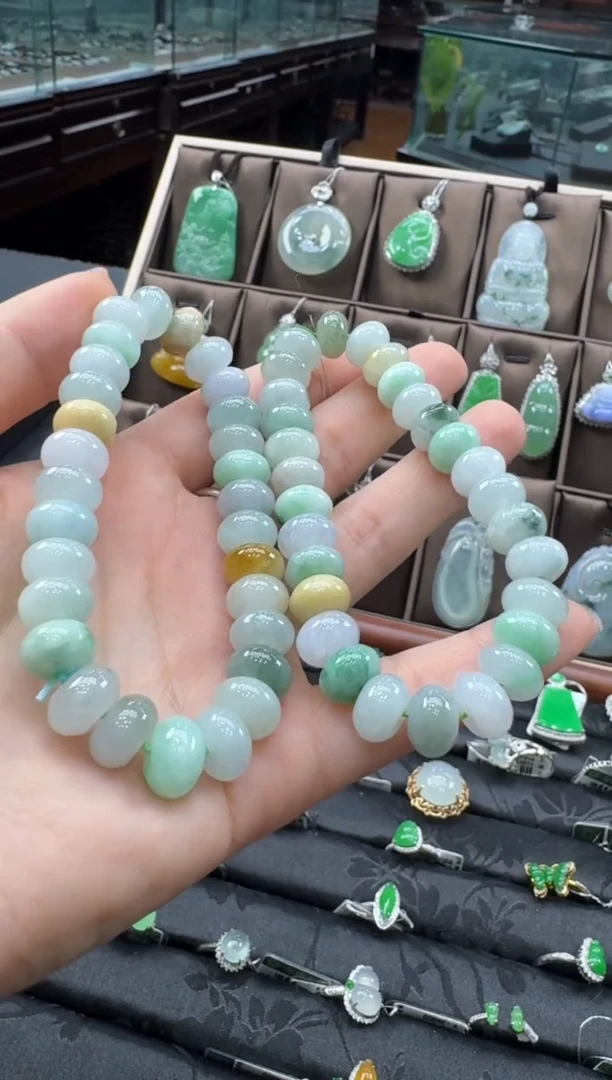 未镶嵌手串翡翠手串多样性发货