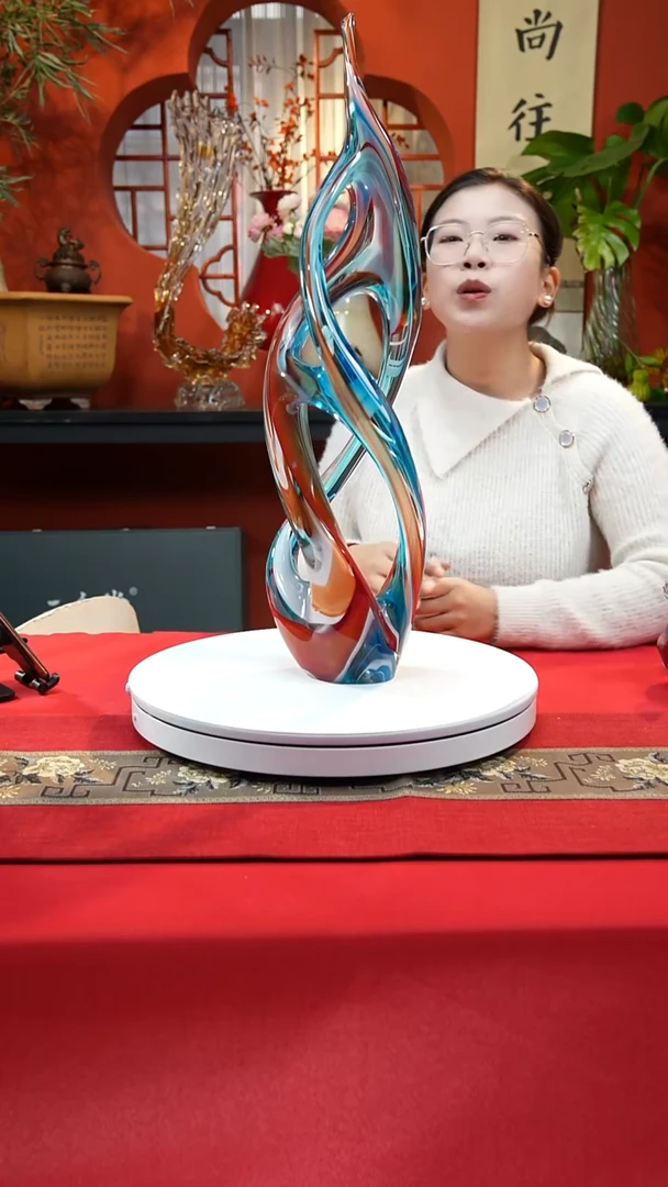 手工艺品琉璃环环相扣