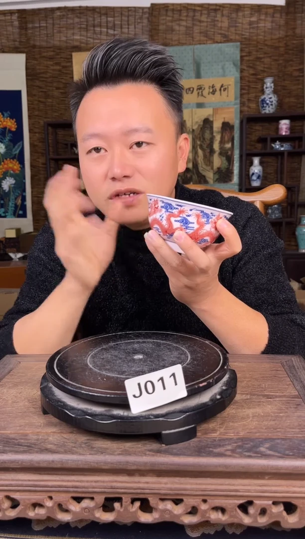 摆件陶景德镇陶瓷摆件J011