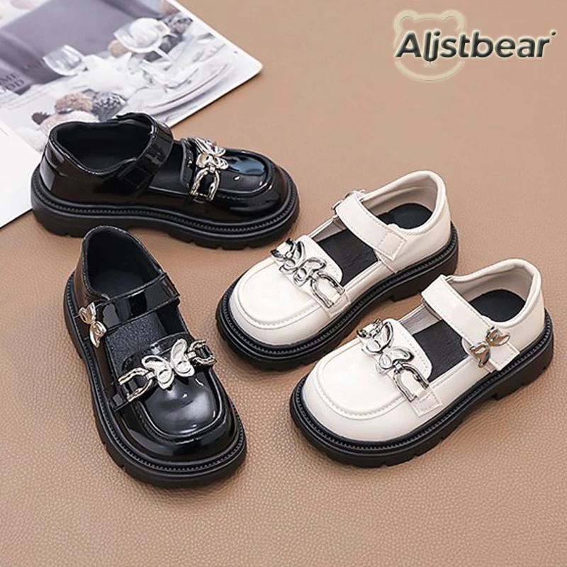 2025秋季新款儿童公主女孩洋气软底英伦风皮鞋童鞋公主鞋春秋-079