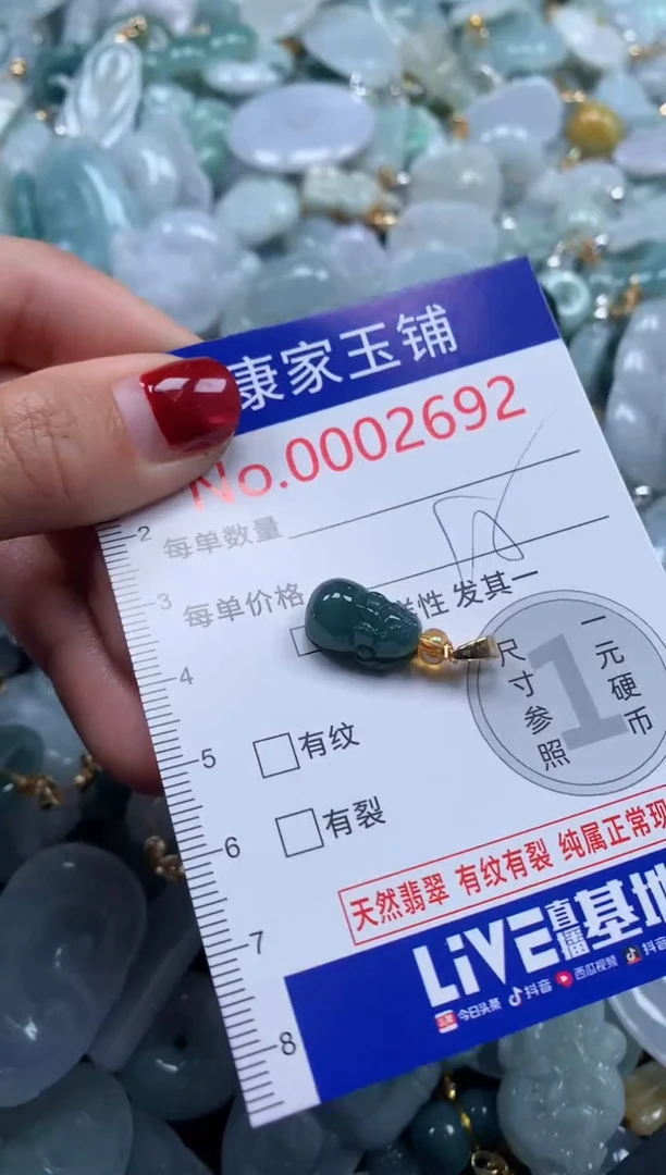 颈饰未镶嵌翡翠26921