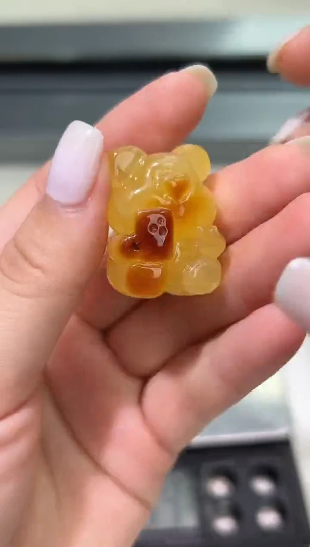 裸石琥珀未镶嵌琥珀蜜蜡吊坠