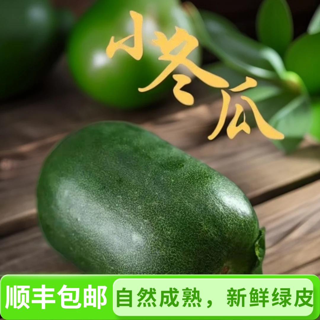 【顺丰】山东青皮冬瓜新鲜农家自种水果小冬瓜当季蔬菜避暑睡觉好吃