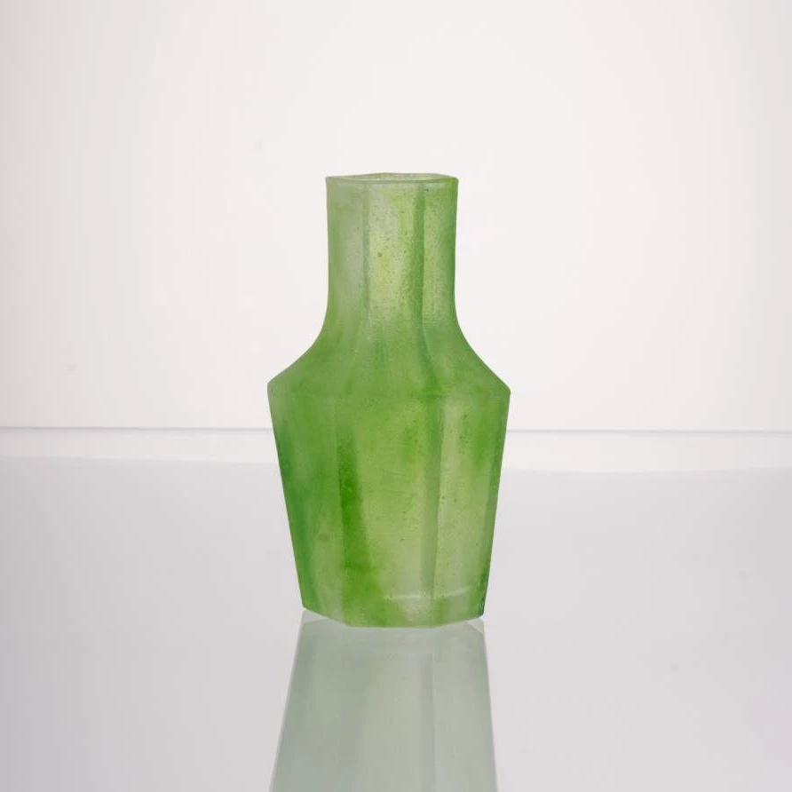 采莲东方美学会客厅【素描花器】极简轻奢新中式书房置物架摆件