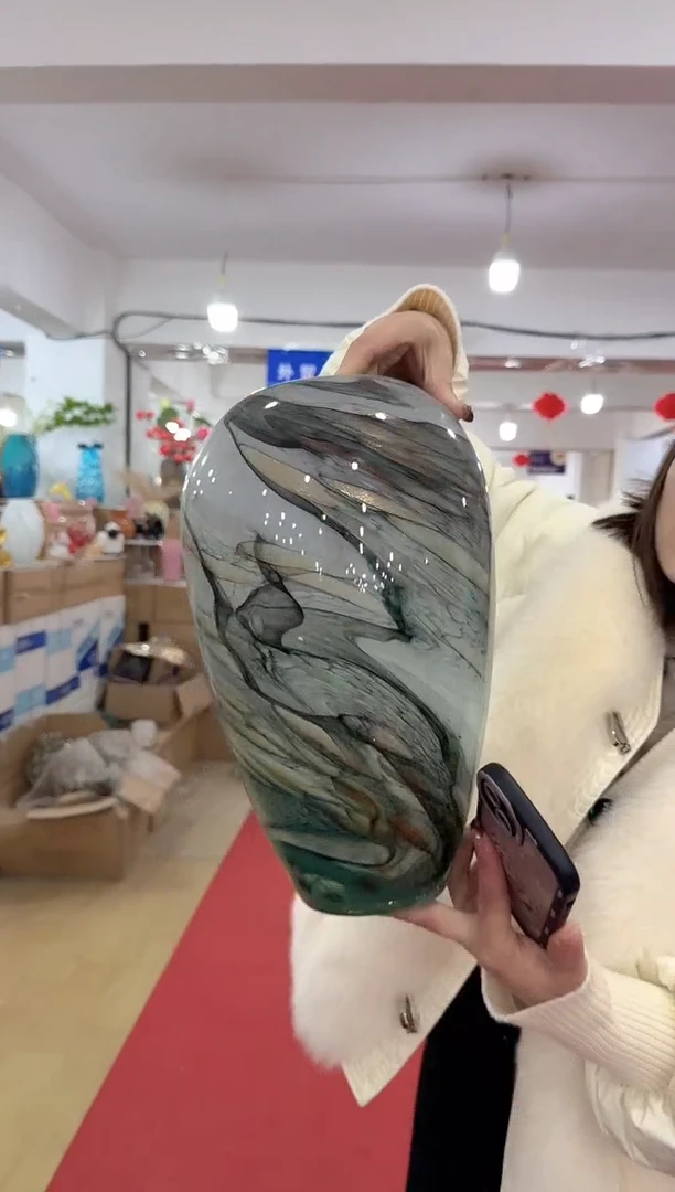 【闪购商品】琉璃迪喜花器-c-早29