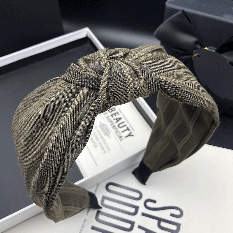 新款复古港风宽边发箍韩版成人百搭简约头箍头饰网红风女士高档