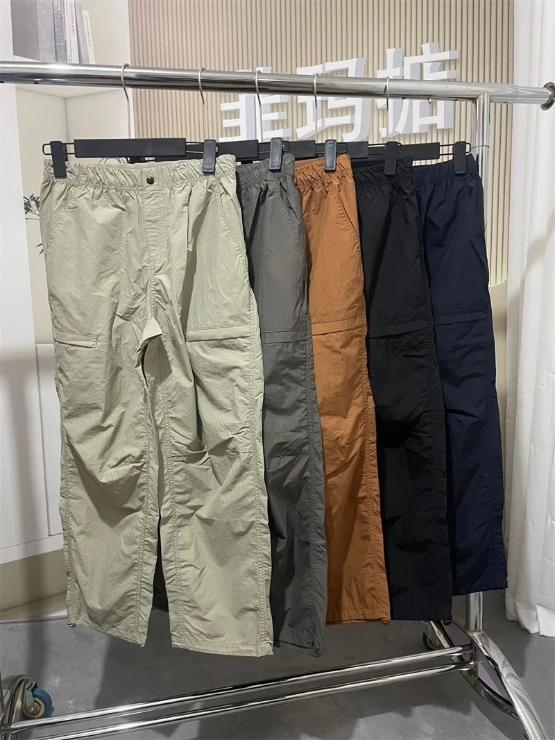 丽贝卡23010正品夏季新款松紧腰休闲百搭时尚工装裤女裤直筒裤