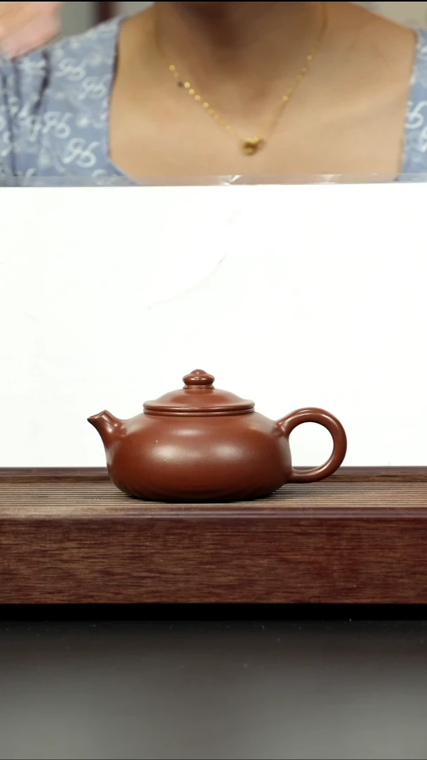 紫砂茶壶底槽清 寒江