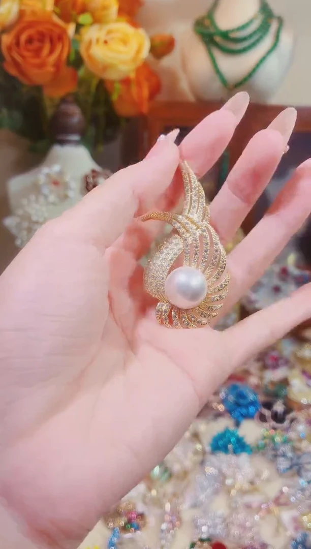 合成立方氧化锆铜合金羽毛