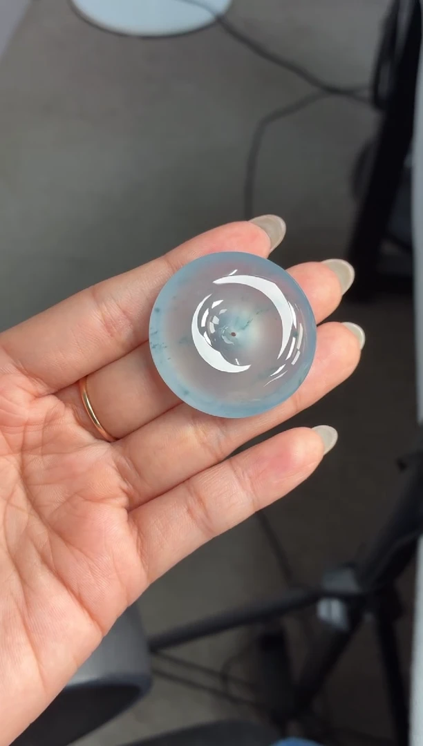 吊坠(不含链)未镶嵌翡翠29 平安扣 36.8 10.2