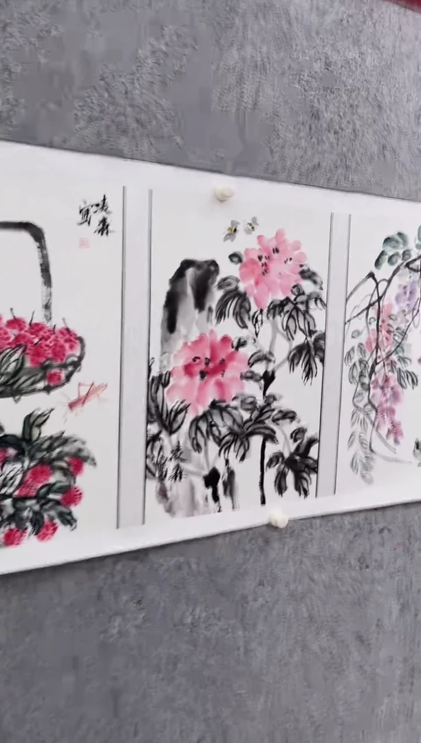 国画直播间凌老师的作品