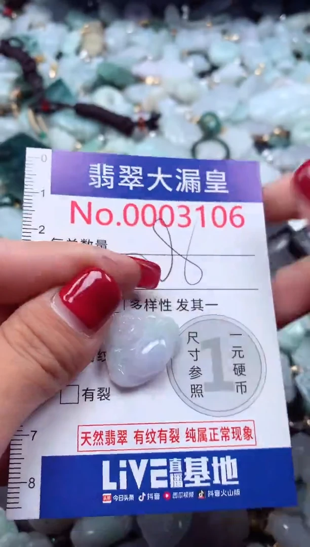 颈饰未镶嵌翡翠3106