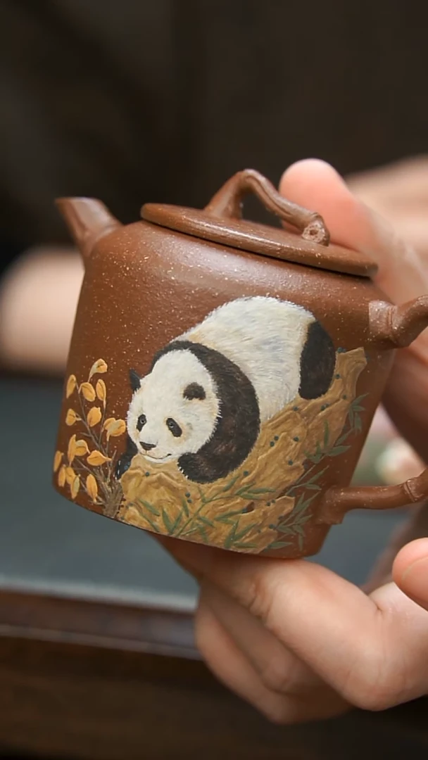 【闪购商品】紫砂茶壶熊猫壶壶